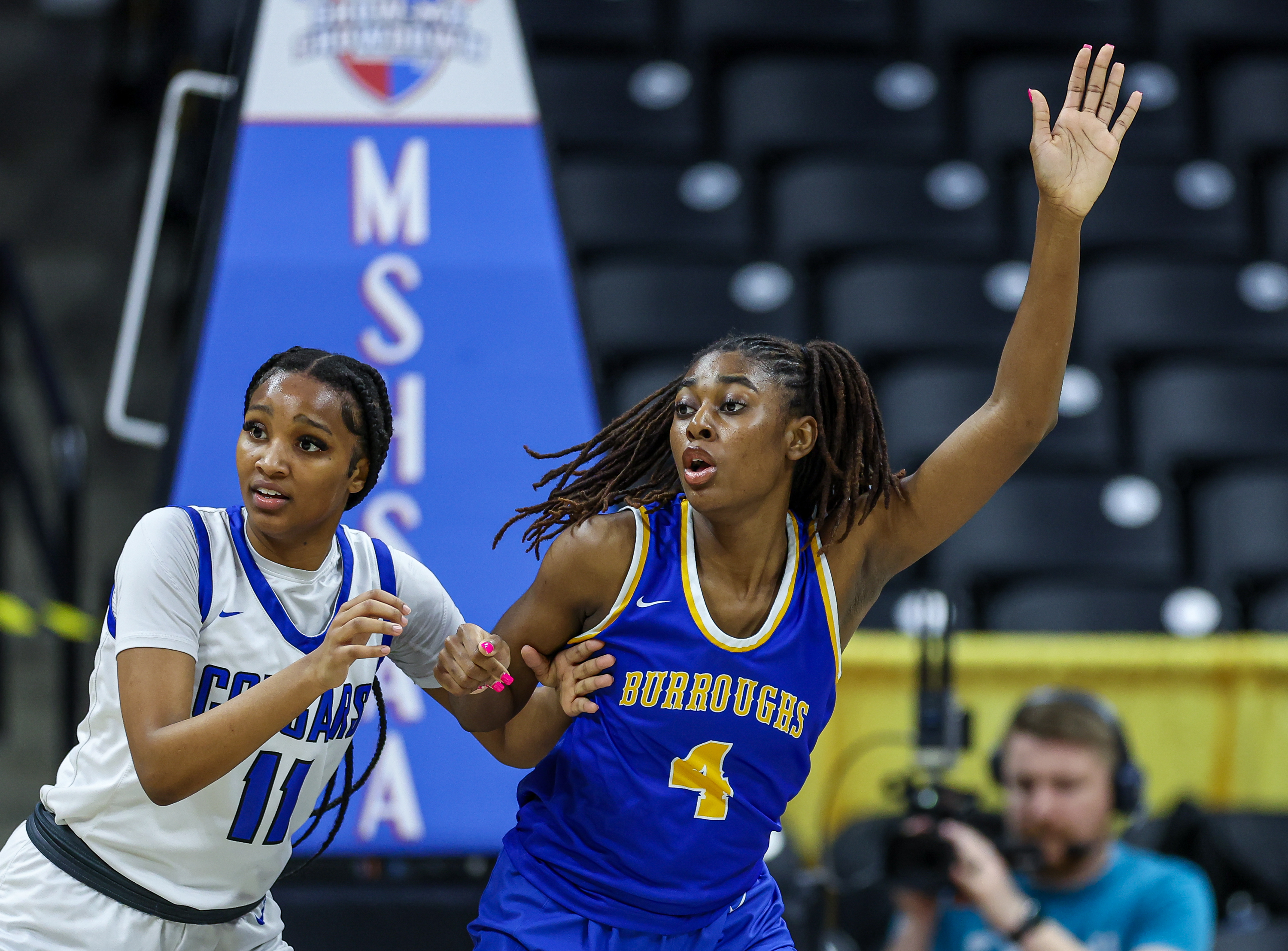 John Burroughs Lutheran St. Charles  Missouri girls basketball March 14 2024 David Smith 27086